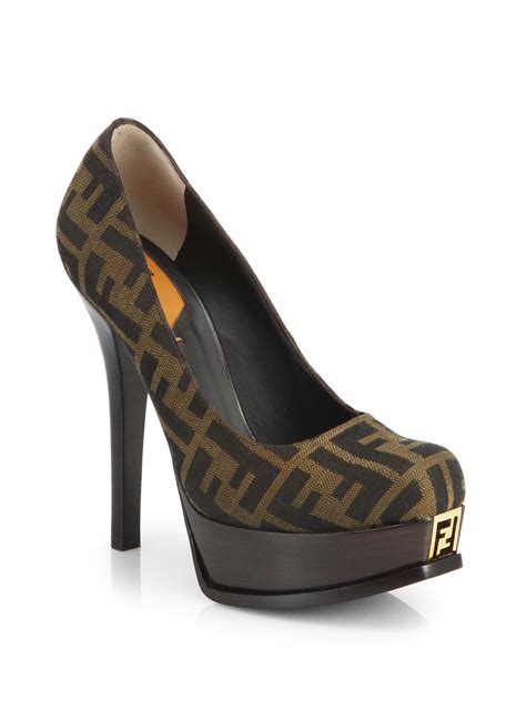 fendi platform heels|fendi designer shoes for women.